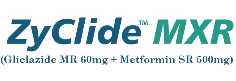 ZyClide MXR — Gliclazide MR 60mg + Metformin SR 500mg