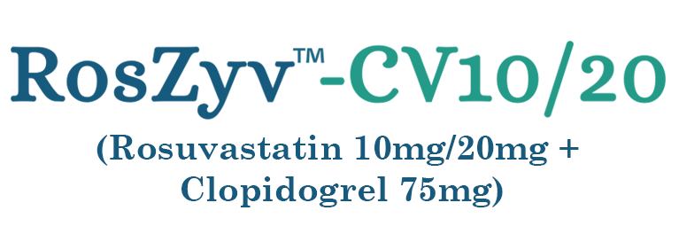 RosZyv-CV10/20 — Rosuvastatin 10mg/20mg + Clopidogrel 75mg